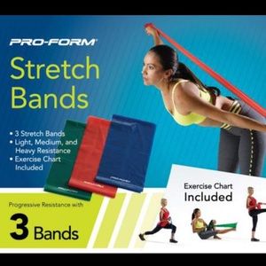 NWT PRO-FORM stretch bands